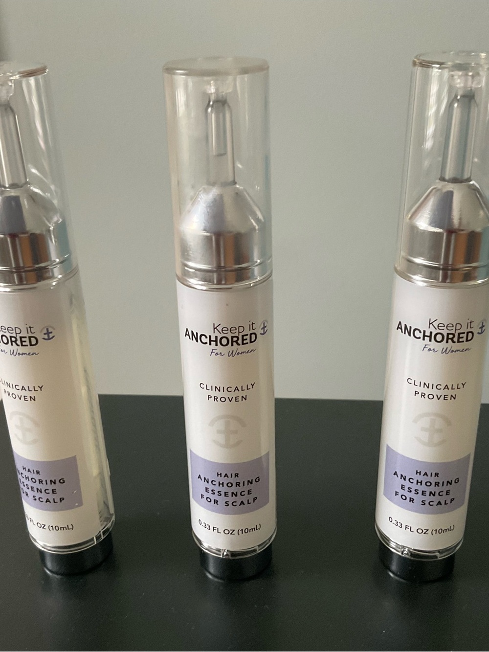 Keep It Anchored Hair Restoration Anchoring Essence for Scalp Lot of 3